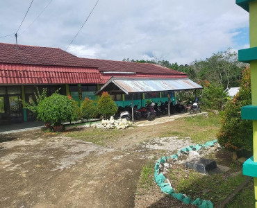 Sekolah Tampak Depan Kiri